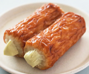 わさびチーズ入り焼ちくわ